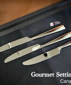 GOURMET SETTINGS Canada - 01 Chiếc Dao Ăn Tinh Tế Chắc Chắn Inox Sus304 Cao Cấp