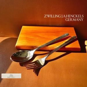 ZWILLING - Combo 01 Muỗng + 01 Nĩa Dùng Bữa - Inox 18/10 Cao Cấp Không Gỉ Bền Nặng