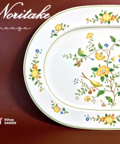 NORITAKE 100%New - Lineage - 01 Chiếc Dĩa Oval Đại Thanh Xuân Dùng Lò Vi Sóng