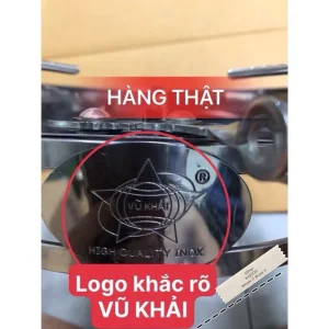 Bếp Cồn Vũ Khải Có Mâm Lót - Chắn Gió - Inox Cao Cấp Siêu Chắc Siêu Bền [Trực Tiếp Từ Xưởng Nhà]
