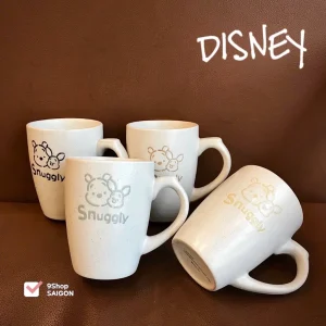 [Disney] 01 Chiếc Ly Cốc Có Quai Gấu Pooh Mini Bằng Sứ