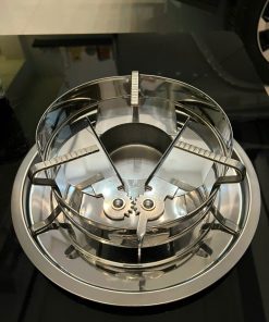 Bếp Cồn Vũ Khải Có Mâm Lót - Chắn Gió - Inox Cao Cấp Siêu Chắc Siêu Bền [Trực Tiếp Từ Xưởng Nhà]