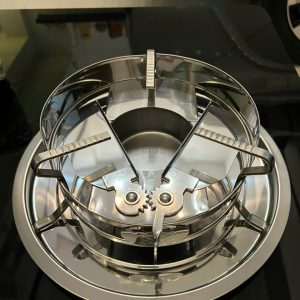 Bếp Cồn Vũ Khải Có Mâm Lót - Chắn Gió - Inox Cao Cấp Siêu Chắc Siêu Bền [Trực Tiếp Từ Xưởng Nhà]