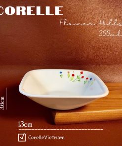 Corelle USA - Flower Hills - Tô Vuông Mini 300ml