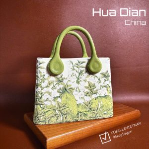 [Thương Hiệu Cao Cấp China] Hua Dian - Lily of the Valley - 1 Chiếc Túi Bằng Gốm - Hoa Linh Lan