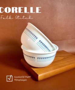 Corelle USA - Folk Stick - Combo 2 Chén Cơm 325ml