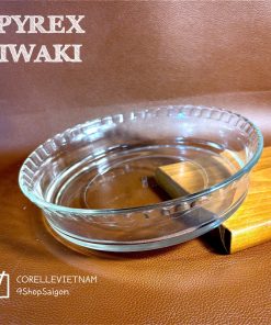 [PYREX] 01 Khay Bánh/ Khuôn Sâu Lòng Thuỷ Tinh Chịu Nhiệt Cao Cấp 20.5cm