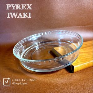 [PYREX] 01 Khay Bánh/ Khuôn Sâu Lòng Thuỷ Tinh Chịu Nhiệt Cao Cấp 20.5cm