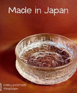 [Hàng Hiếm Japan 100% New] 01 Chiếc Thố Thuỷ Tinh Vân Mây Sương Mù Siêu Dày Nặng 21.5cm