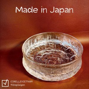 [Hàng Hiếm Japan 100% New] 01 Chiếc Thố Thuỷ Tinh Vân Mây Sương Mù Siêu Dày Nặng 21.5cm