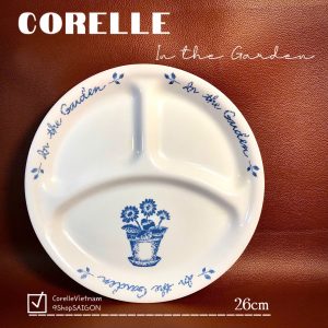 Corelle USA - 01 Dĩa Chia Thức Ăn 3 Ngăn - In The Garden 26cm