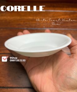 Corelle USA - Winter Frost White  - Dĩa Chấm 12cm