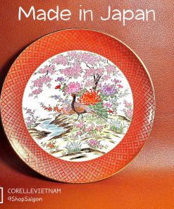 [Hàng Hiếm Japan 100% New] 01 Chiếc Dĩa Imari Hoàng Gia - Vương Giả Minh Điểu Bách Hoa Viên