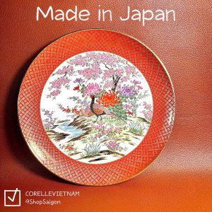 [Hàng Hiếm Japan 100% New] 01 Chiếc Dĩa Imari Hoàng Gia - Vương Giả Minh Điểu Bách Hoa Viên