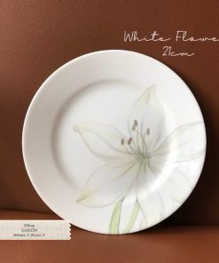 Corelle USA - White Flower - Dĩa Cạn 21cm