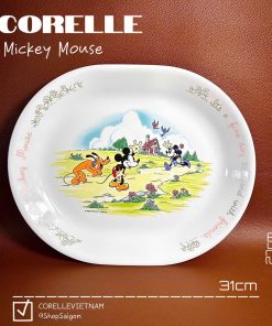 Corelle USA - Mickey Mosue - 1 Món Dĩa Oval Mickey 31cm