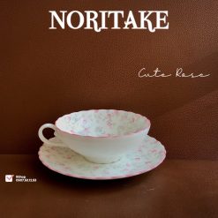 NORITAKE 100% New - Cutie Rose - 01 Ultra-Cute Rose Afternoon Tea Set