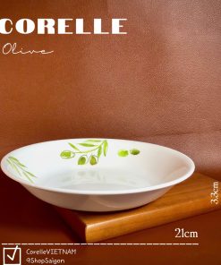 Corelle USA - Olive - Đĩa Soup Sâu Lòng 21cm