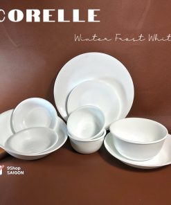 Corelle USA - White Forst Winter - Combo 9 Món