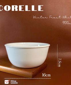 Corelle USA - Winter Frost White  - Tô Cao Ăn Mỳ 900ml