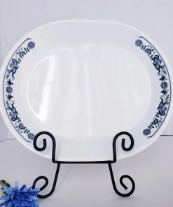 Corelle USA - Old Town Blue - 01 Dĩa Oval Size Đại 32cm