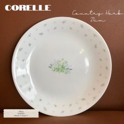 Corelle USA - Country Herb - 01 dĩa cạn 21cm