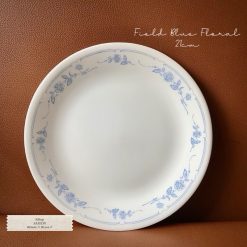 Corelle USA - Field Blue Floral - 01 Dĩa cạn 21cm
