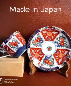 [Hàng Hiếm Japan 100% New] 01 Set Trà Ngũ Sắc - Phúc Mẫu Đơn