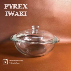 [Hiếm] PYREX USA - Pure - 01 Nồi Thuỷ Tinh Thượng Hạng Chịu Sốc Nhiệt 23.5cm