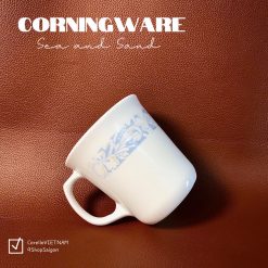 [Hiếm] CorningWare USA - Sea and Sand - 01 Chiếc Cốc/ Ly Bằng Sứ Chịu Sốc Nhiệt Tinh Tế
