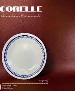 Corelle USA - Wheeler Diamond - Combo 02 Chiếc Dĩa Cạn 17cm