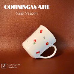 [Hiếm] CorningWare USA - Salad Season - 01 Chiếc Cốc/ Ly Bằng Sứ Chịu Sốc Nhiệt Cute