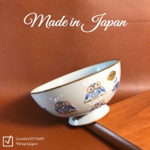 [Japan Limited 100%New] 01 Chiếc Chén/Bát Cú Mèo Vẽ Tay Dùng Trưng Bày