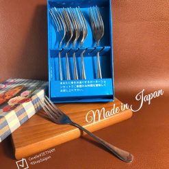 TABLEWARE JAPAN - Combo 06 Nĩa Siêu Đẹp Bền Inox 304 Chống Gỉ Sét