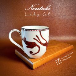 NORITAKE New - Lucky Cat - 01 Chiếc Cốc/ Ly Thượng Phẩm 290ml Mèo May Mắn