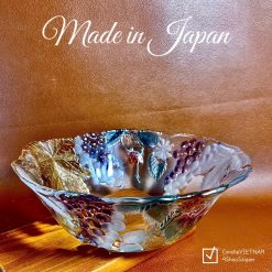 [Hàng Hiếm Japan New] 01 Chiếc Thố To Thủy Tinh Hình Nho 3D Phối Màu Gradient [Hàng Trưng Bày]